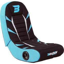 Brazen Gamingchairs Python 2.0 Surround Sound Gaming Chair - Black/Blue