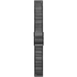 Garmin QuickFit 22mm DLC Coated Vented Titanium Watch Band