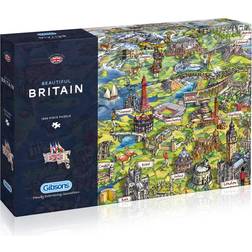 Gibsons Beautiful Britain 1000 Pieces