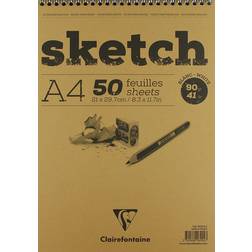 Clairefontaine Sketching Pad A4 90g 50 sheets