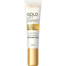 Eveline Cosmetics Gold Lift Expert Luxurious Eye Cream with 24K Gold SPF8 15ml
