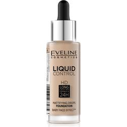 Eveline Cosmetics Liquid Control HD Long-lasting 24H #040 Warm Beige