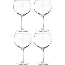 Excellent Houseware Gin Tonic Drinking Glass 65cl 4pcs