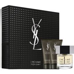 Yves Saint Laurent L'Homme Travel Gift Set EdT 60ml + All-Over Shower Gel 50ml + After Shave Balm 50ml