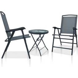 vidaXL 3054571 Bistro Set, 1 Table incl. 2 Chairs