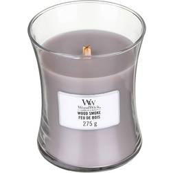 Woodwick Wood Smoke Medium Scented Candle 275g