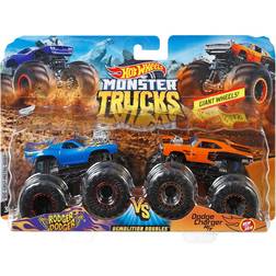 Hot Wheels Monster Trucks 1:64 Demo Doubles 2 Pack