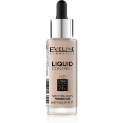 Eveline Cosmetics Liquid Control HD Long-lasting 24H #020 Rose Beige