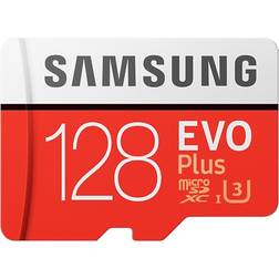 Samsung Evo Plus 2020 microSDXC MC128HA Class 10 UHS-I U3 128GB