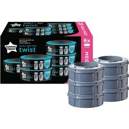 Tommee Tippee Sangenic Refill Twist & Click 6-pack