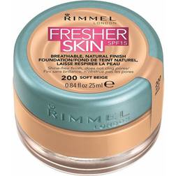 Rimmel Fresher Skin Foundation SPF15 #200 Soft Beige