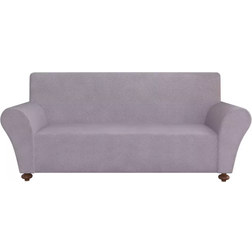 vidaXL 131084 3-Seater Loose Sofa Cover Grey (210x130cm)