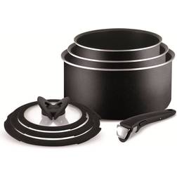 Tefal Ingenio Essential Cookware Set with lid 7 Parts