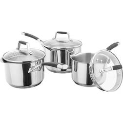 Stellar Induction Cookware Set with lid 3 Parts