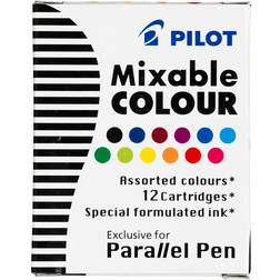 Pilot Mixable Colour Refill Parallel Pen 12-pack
