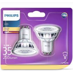 Philips Spot LED Lamp 3.5W GU10 2-pack