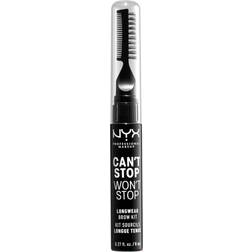 NYX Can't Stop Won't Stop Longwear Brow Kit Taupe