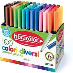 Fibracolor Colori Diversi 100 Pieces