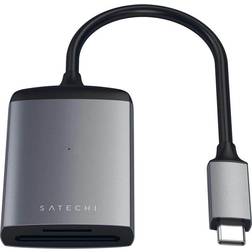 Satechi USB-C Aluminium Card Reader for UHS-II microSD/SD