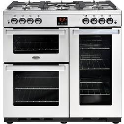 Belling Cookcentre 90G Stainless Steel, Black