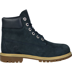 Timberland Junior Premium 6 Inch Boots - Blue/Dark Blue