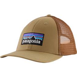 Patagonia P-6 Logo LoPro Trucker Hat - Classic Tan