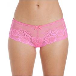 Camille Vibrant Floral Lace Boxer Short 2-pack - Pink