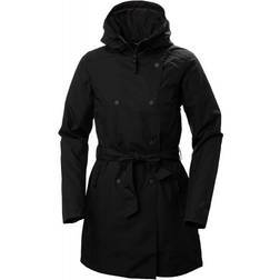Helly Hansen W Welsey II Trench Insulated Jacket - Black