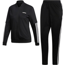 adidas Back 2 Basics 3-Stripes Tracksuit Women - Black/Black/White
