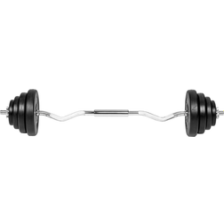 tectake Curl Bar with Weights