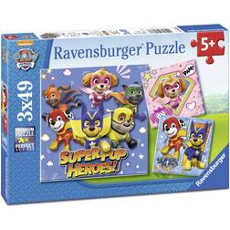 Ravensburger Paw Patrol Puzzle 3x49 Pieces