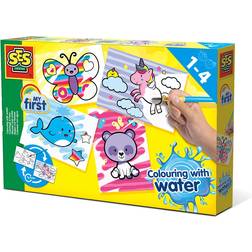 SES Creative Colouring with Water Fantasy Animals