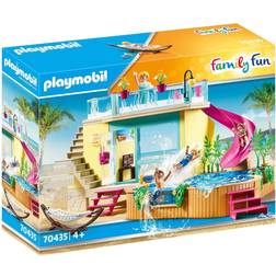 Playmobil Family Fun Bungalow with Pool 70435