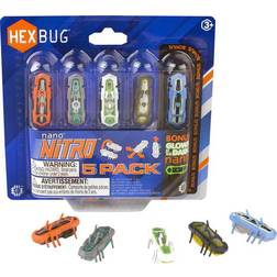 Hexbug Nano Nitro 5 Pack Toy Robot