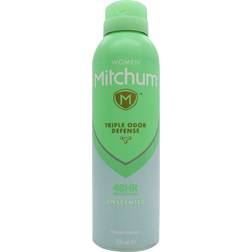 Mitchum Triple Odor Defence Women Unscented Deo Spray 200ml