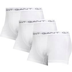 Gant Stretch Cotton Trunks 3-pack - White