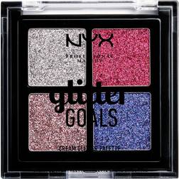 NYX Glitter Goals Cream Quad Palette Love on Top