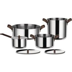 Alessi Edo Cookware Set with lid 7 Parts