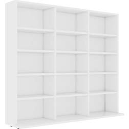 vidaXL CD Cabinet Book Shelf 89.4cm