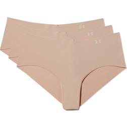 Under Armour Pure Stretch Hipster 3-pack - Brown