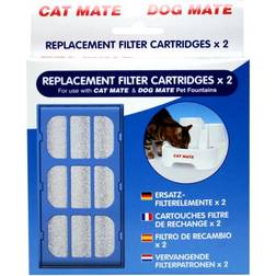 Cat Mate Filter Water Dispenser 2-Pack