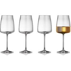 Lyngby Zero White Wine Glass 43cl 4pcs