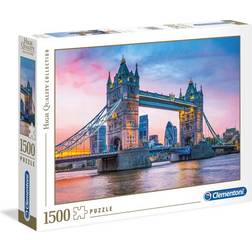 Clementoni High Quality Collection Tower Bridge Sunset 1500 Pieces