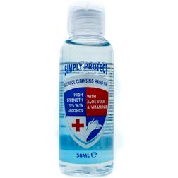 Simply Protect Alcohol Cleansing Hand Gel 58ml