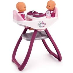 Smoby Baby Nurse Twin Highchair