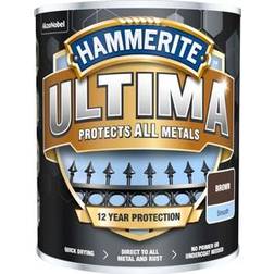 Hammerite Ultima Metal Paint Brown 0.75L