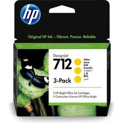 HP 712 29-ml (Yellow) 3-Pack