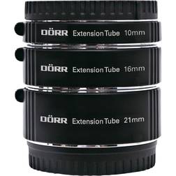 Extension Tube Set 10/16/21mm for Sony NEX E