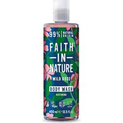 Faith in Nature Body Wash Wild Rose 400ml