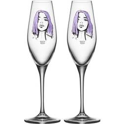 Kosta Boda All About You Forever Mine Champagne Glass 23cl 2pcs